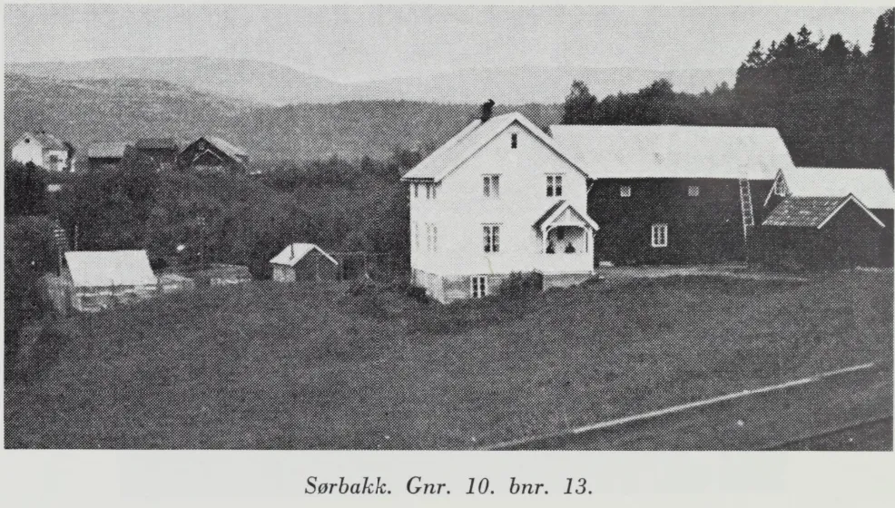 Sørbakk, fotografert rundt 1930
